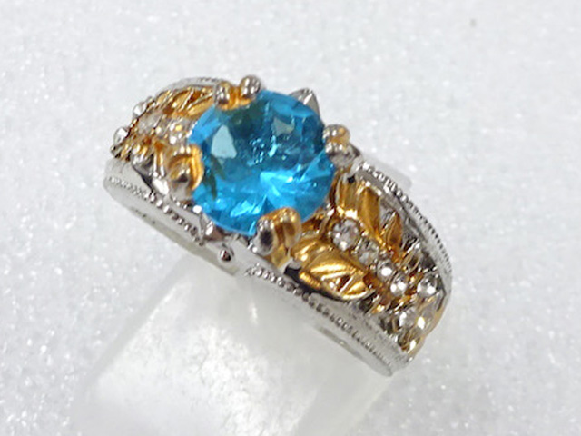 色石　指輪(10.5号)